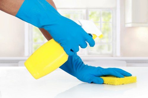 Commercial office cleaning for a local NW11 property