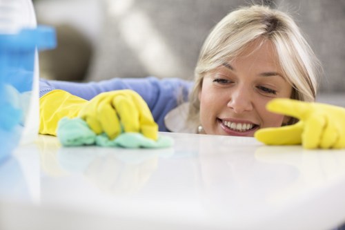 Oven cleaning for a flat or rental property in NW11