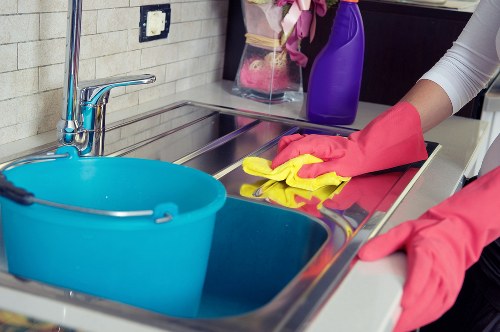 Professional cleaning visit for a home in NW11
