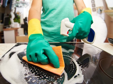 Regular house cleaning service in an NW11 apartment living room