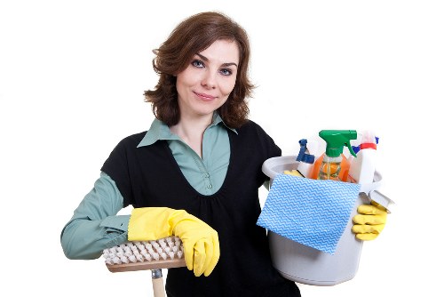 Deep cleaning preparation in a North West London home
