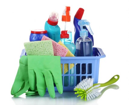 Domestic cleaning service for a kitchen and living space in NW11